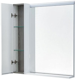 Акватон Зеркальный шкаф Рене 80 белый – фотография-2